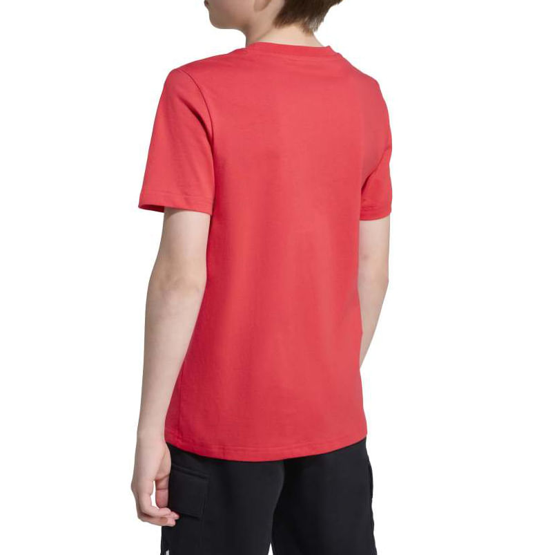Adidas Camiseta JV5194 INF COLEGIATTE Pure Ruby Algodao -6-